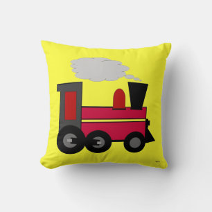 Train Throw Pillow
