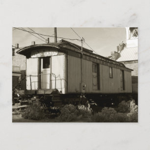 Train Ticket and Rail Postcard