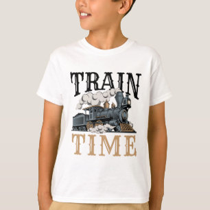 Train Time Model Railroad Railway Hobbyist T-Shirt