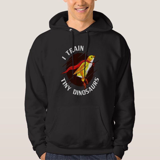 Train Tiny Dinosaurs Chicken Hoodie (Front)