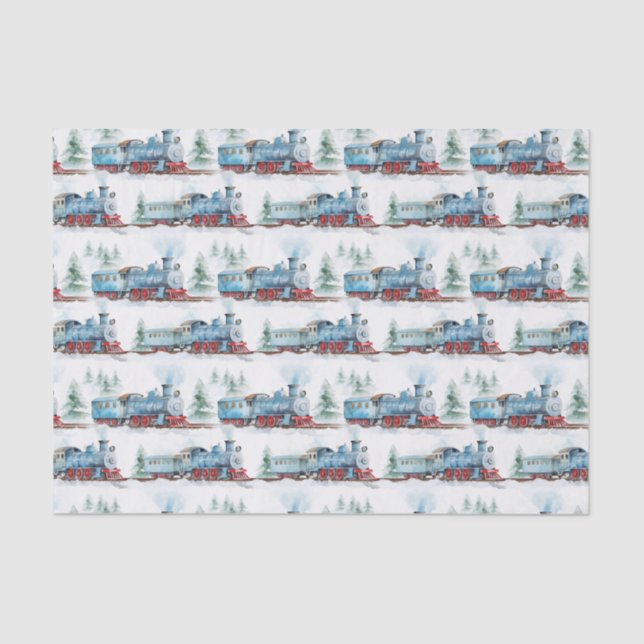 Train Tissue Paper (Front)