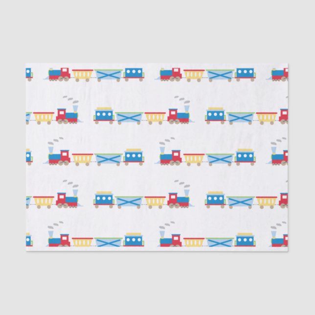 Train Tissue Paper Blues (Front)