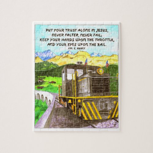 Train to Heaven Jigsaw Puzzle