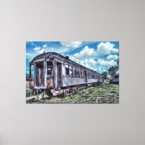 Train to Nowhere Canvas Print
