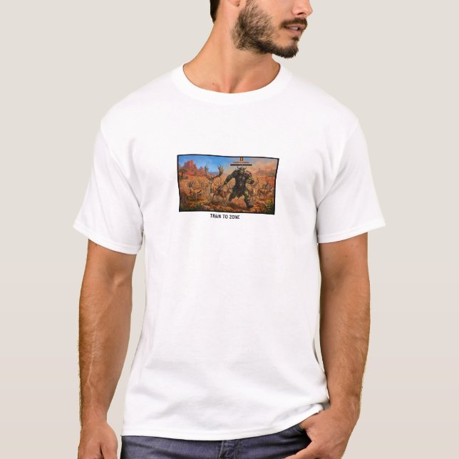 Train to zone T-Shirt (Front)
