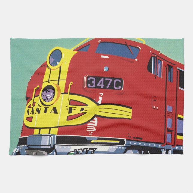 Train Towel (Horizontal)