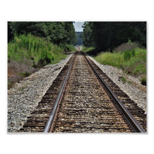Train Track Photo Print