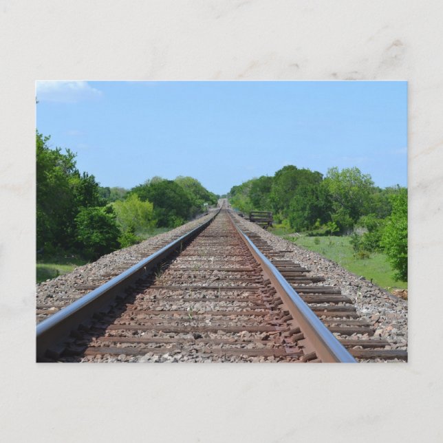 Train Track Postcard (Front)