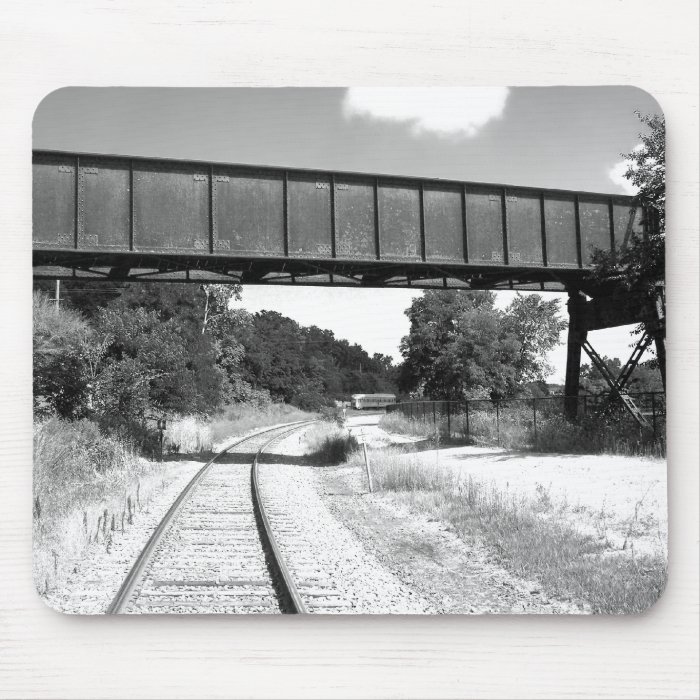 Train Tracks Mouse Pads