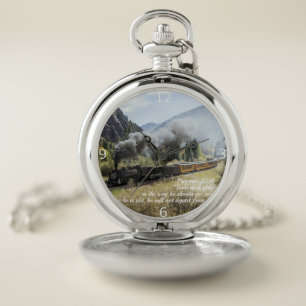 TRAIN UP A CHILD POCKET WATCH