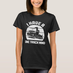 Train Vintage Locomotive Model Railroad Train 1 T-Shirt