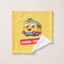 Train Wash Cloth 