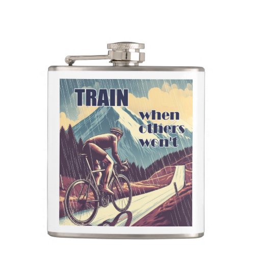 Train When Others Wont Cycling Flask