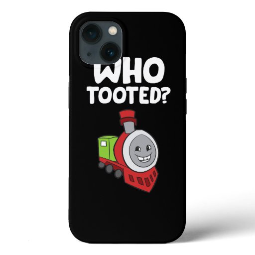 Train Who Tooted Locomotive Funny Train iPhone 13 Case