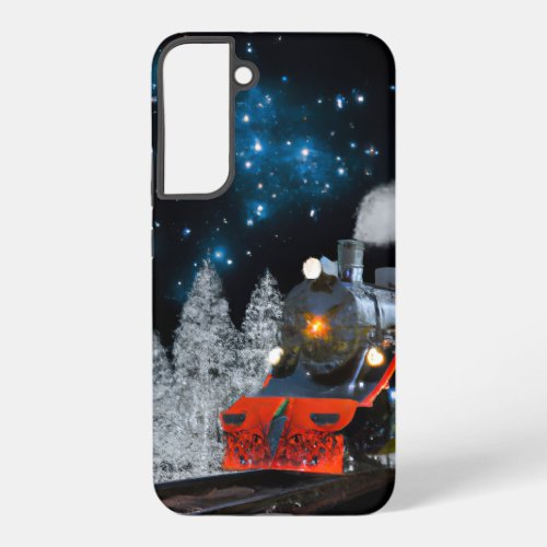 TrainWinterChristmas  Samsung Galaxy S22 Case