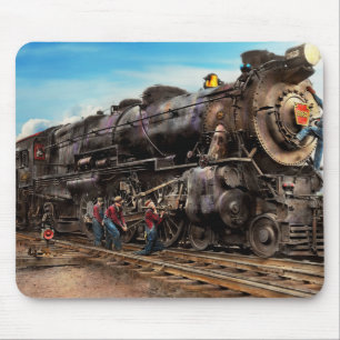 Train - Working on the railroad 1930 Mouse Pad
