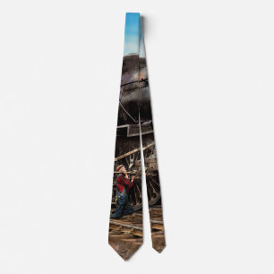 Train - Working on the railroad 1930 Neck Tie