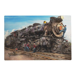 Train - Working on the railroad 1930 Placemat