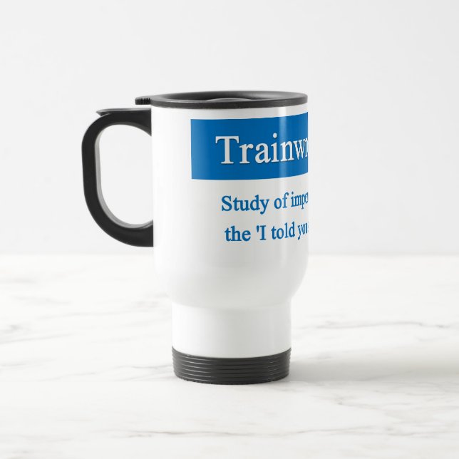 Train Wreck Mug (Left)