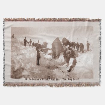 Train Wreck Throw Blanket by vintageamerican at Zazzle