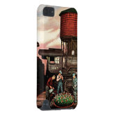 Train Yard Flower Garden by Stevan Dohanos iPod Touch (5th Generation) Case (Back/Right)