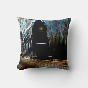 Train your fractal throw pillow