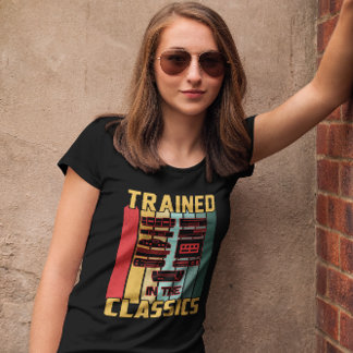 Trained in the Classics - Retro Gamer T-Shirt