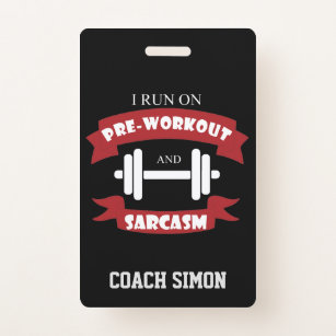 Funny Gym Quotes Office Supplies & School Supplies | Zazzle