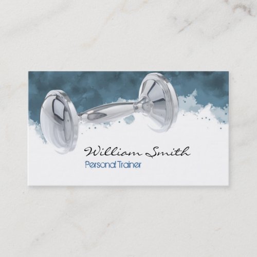 Trainer personnel business card template