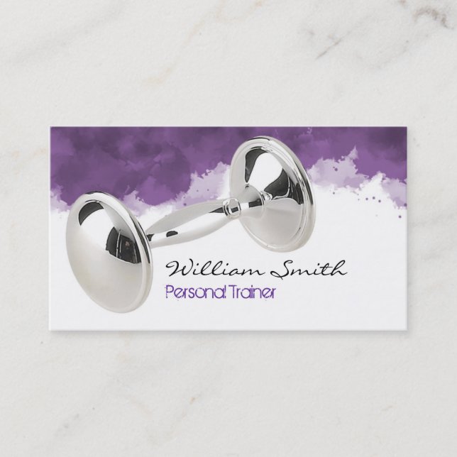 Trainer personnel business card (Front)
