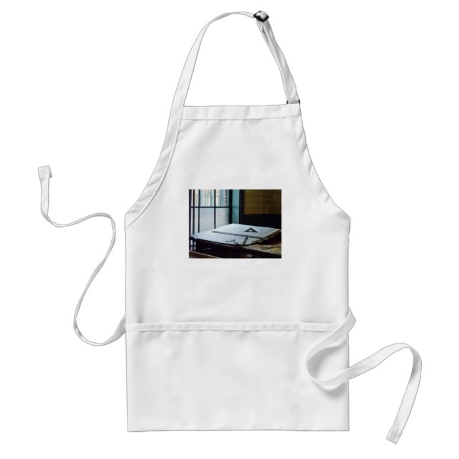 Traingle, Ruler and Compass Adult Apron (Front)