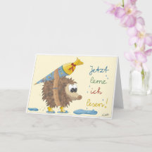 Training card - lovingly hand-drawn