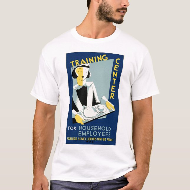 Training Center for Household Employees T-Shirt (Front)