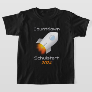 Training - Countdown School Launch - Rocket 1   T-Shirt