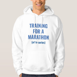 Training For A Marathon Hoodie