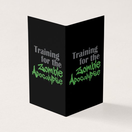 Training For The Zombie Apocalypse Funny Workout (Outside)