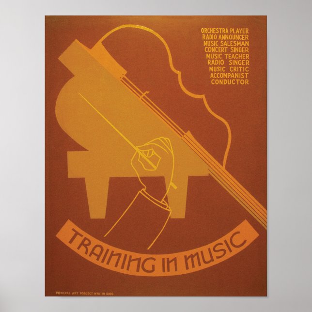 Training In Music Poster (Front)