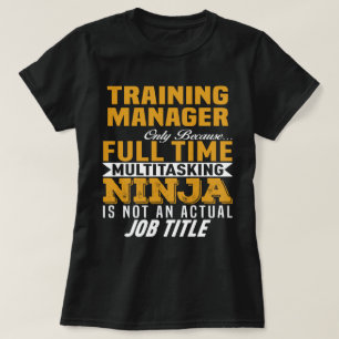 Training Manager T-Shirt