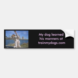 Trainmydogs.com Bumper Sticker