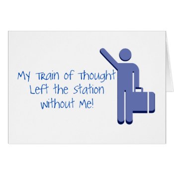 Trainofthought by rdwnggrl at Zazzle