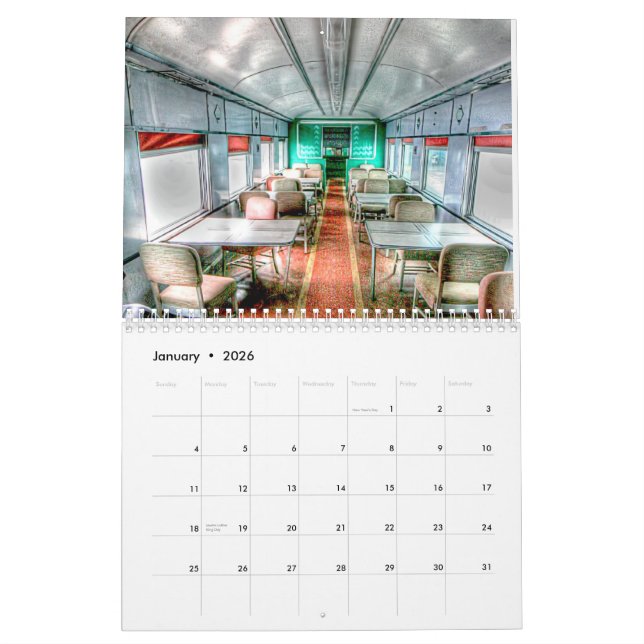 TRAINS 2013 CALENDAR (Jan 2026)