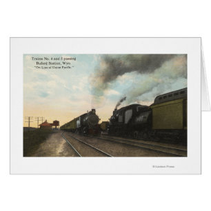 Trains #4 and #5 Passing Cards