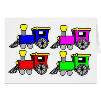 trains cards