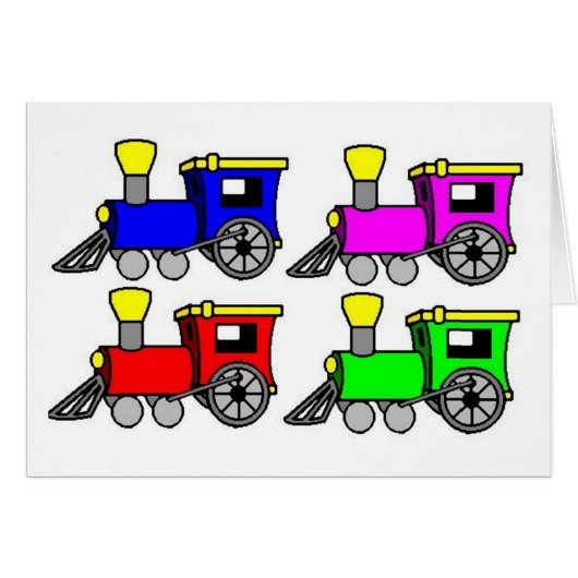 trains cards (Front Horizontal)