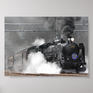 Trains Japan Rail Poster