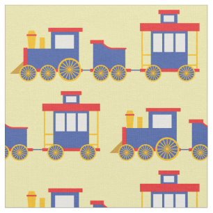 Trains Kids Cute Baby Nursery Fabric