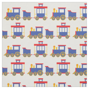 Trains Kids Cute Baby Nursery Fabric