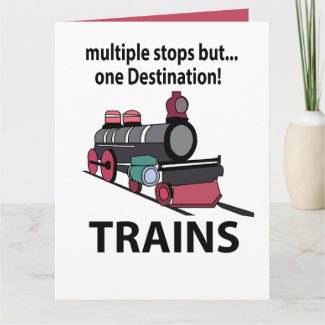 Trains Multiple Stops But One Destination Trains