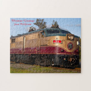 Trains of California. Jigsaw Puzzle