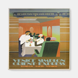 Trains, Orient Express, Magnet